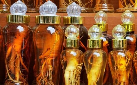 Tintura de alcol de ginseng