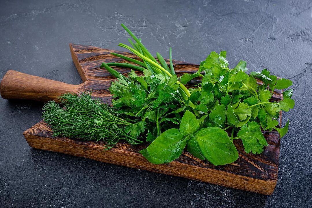 Verdes para aumentar o fluxo sanguíneo nos xenitais durante a excitación